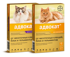 капли Адвокат для котов